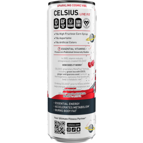 Celsius Cosmic Vibe Energy Drink