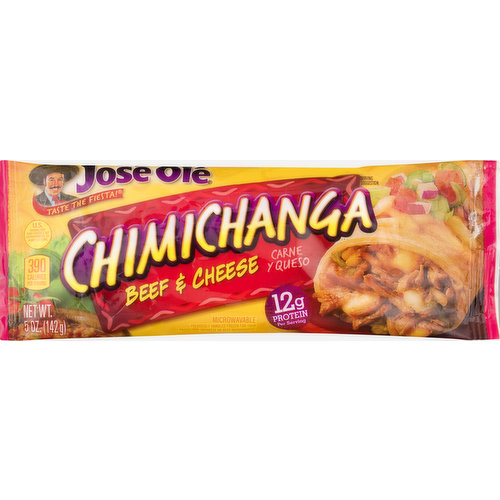 Jose Ole Chimichanga, Beef & Cheese