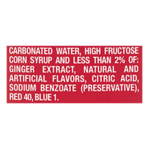 Canada Dry Ginger Ale, Cranberry