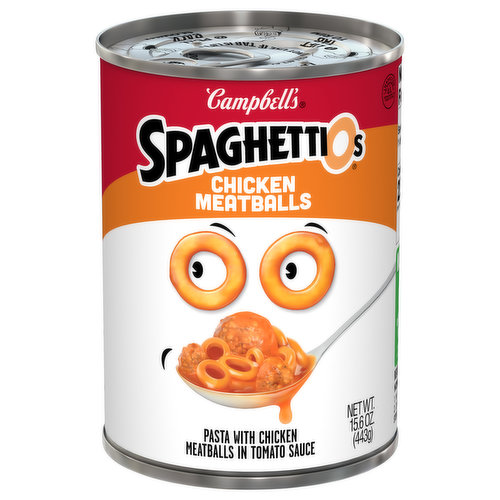 SpaghettiOs Pasta, Chicken Meatballs