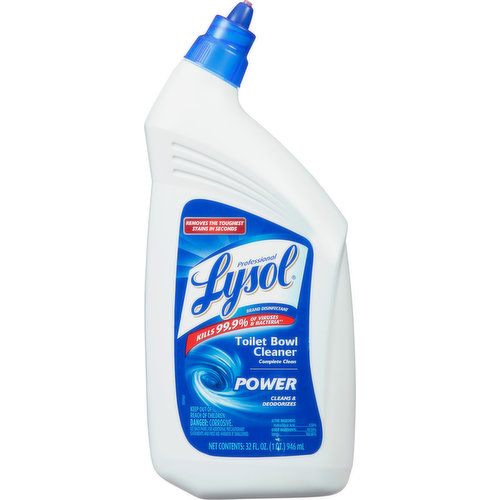 Lysol Toilet Bowl Cleaner, Power