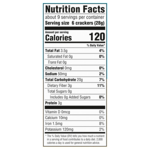 Triscuit Crackers, Hint of Sea Salt