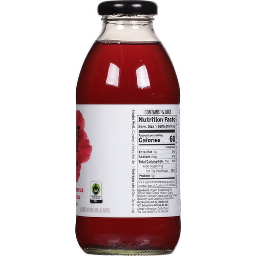 Just Ice Tea Caffeine Free Berry Hibiscus Herbal Tea