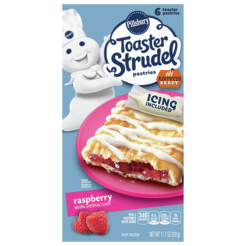 Toaster Strudel Toaster Pastries, Raspberry