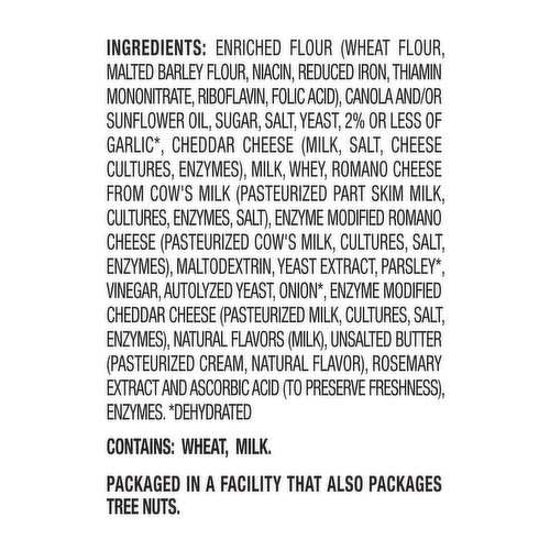 Fresh Gourmet Croutons, Cheese & Garlic
