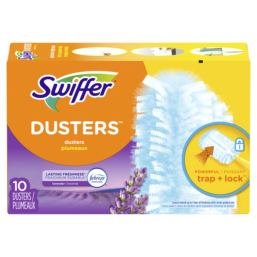 Swiffer Swiffer Dusters Multi-Surface Duster Refills, Lavender Scent, 10 ct
