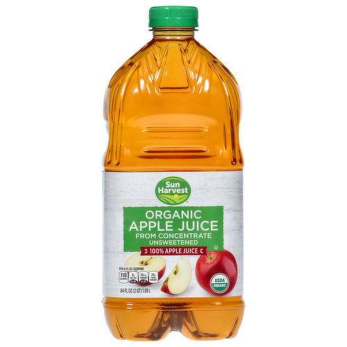 Sun Harvest Apple Juice, Organic