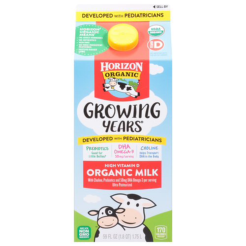 Horizon Organic Milk, Organic, High Vitamin D