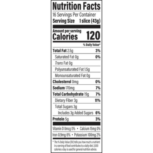 Oroweat Healthy Multi-Grain Multi-Grain Bread, 24 oz