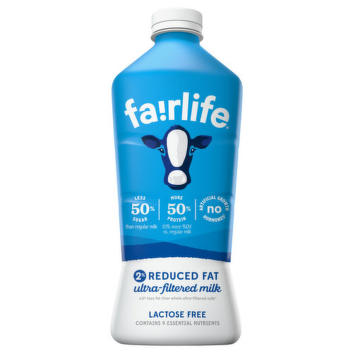 Fairlife Milk, 2% Reduced Fat, Ultra-Filtered