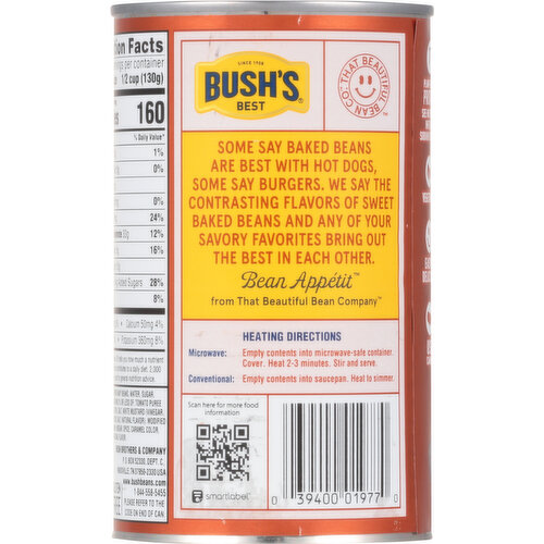 Bush's Best Baked Beans, Brown Sugar Hickory