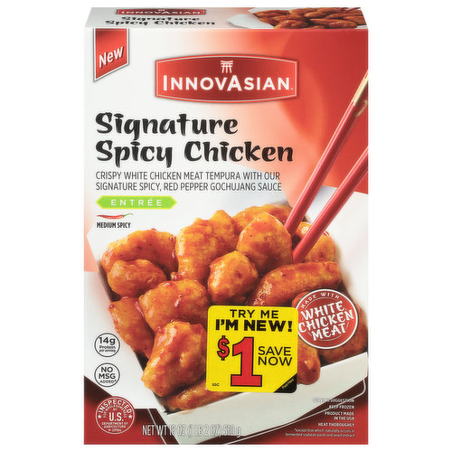 InnovAsian Signature Spicy Chicken, Medium Spicy, Entree