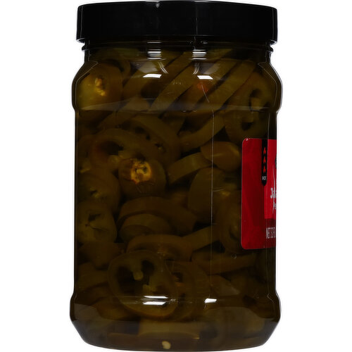 First Street Jalapeno Peppers, Sliced, Hot