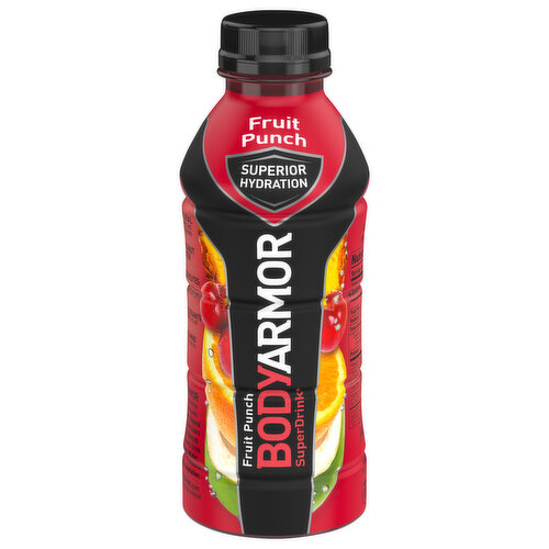 BodyArmor Super Drink, Super Hydration, Fruit Punch
