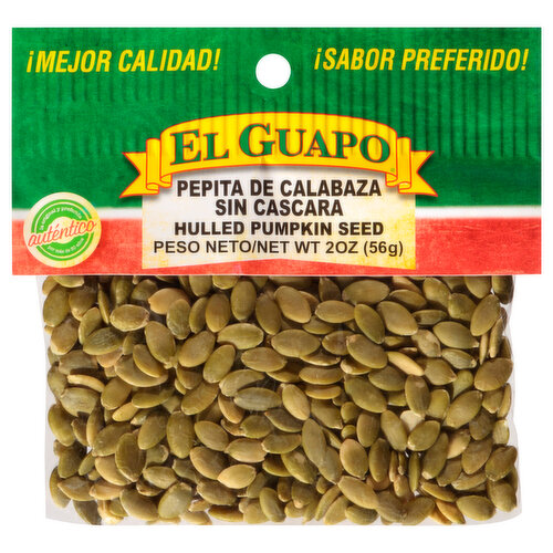 El Guapo Hulled Pumpkin Seed (Pepita de Calabaza Sin Cascara)