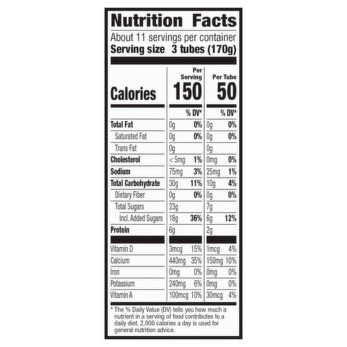 Go-Gurt Fat Free Strawberry/Berry Yogurt