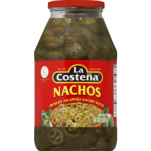 La Costena Jalapeno Slices, Pickled, Nachos