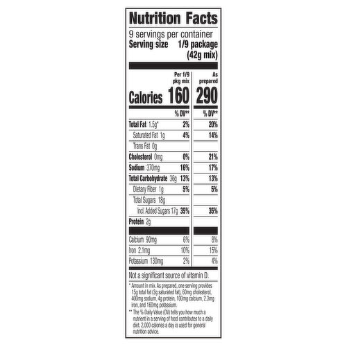 Betty Crocker Cake Mix, Devil's Food