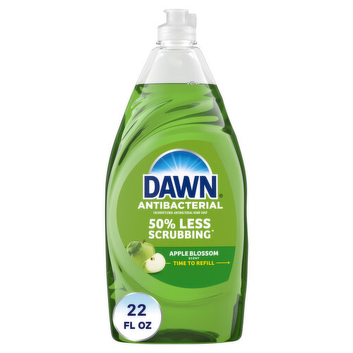 Dawn Ultra Anti-Bacterial Dish Soap, Apple Blossom, 28 Fl Oz