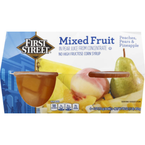 First Street Mixed Fruit