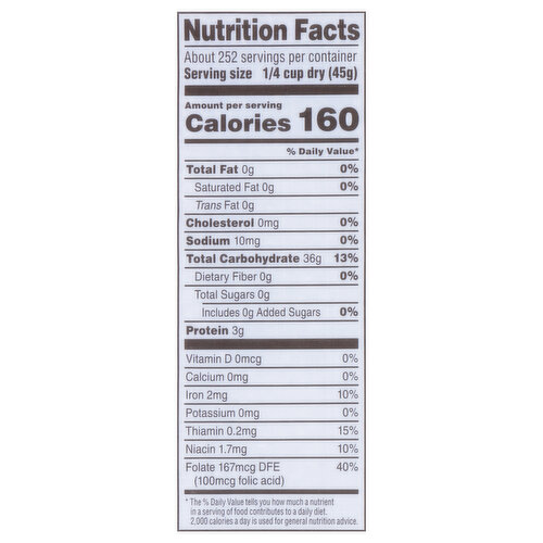 First Street Rice, Medium Grain, Enriched, Calrose