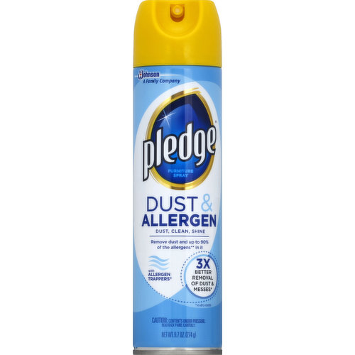 Pledge Furniture Spray, Dust & Allergen