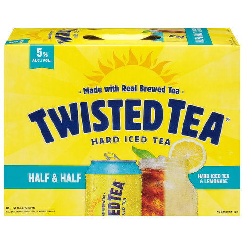 Twisted Tea Hard Iced Tea, Half & Half