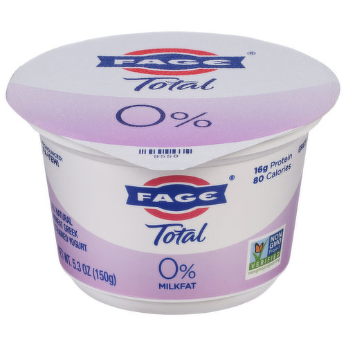 Fage Yogurt, Nonfat, Greek, Strained