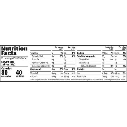 Nature's Harvest Light Multigrain Bread, 20 oz