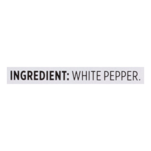 First Street White Pepper, Ground