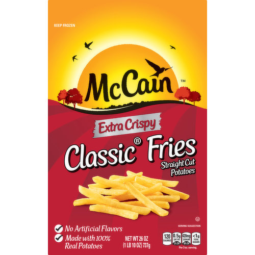 McCain Fries, Classic, Extra Crispy