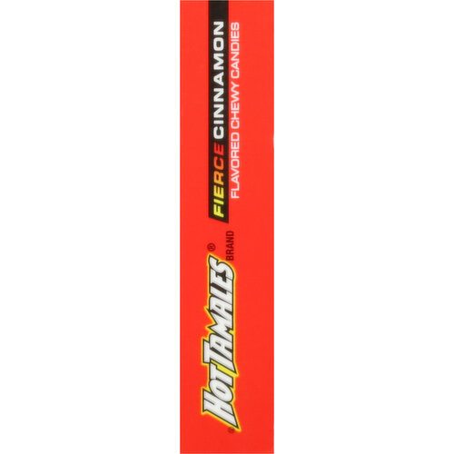 Hot Tamales Candies, Chewy, Fierce Cinnamon Flavored