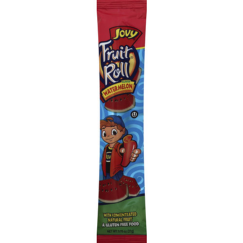 Jovy Fruit Roll, Watermelon Flavor