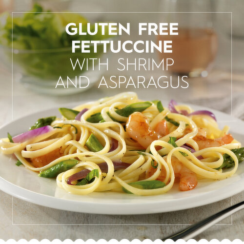 Barilla Gluten Free Fettuccine Pasta - Non-GMO Gluten Free Pasta Made with Blend of Corn & Rice - Vegan Pasta