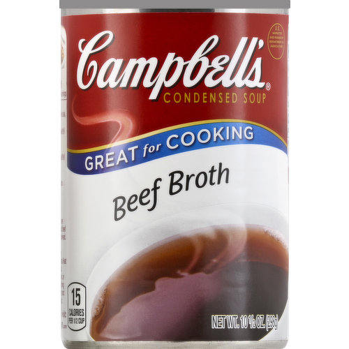CAMPBELLS Soup, Condensed, Beef Broth