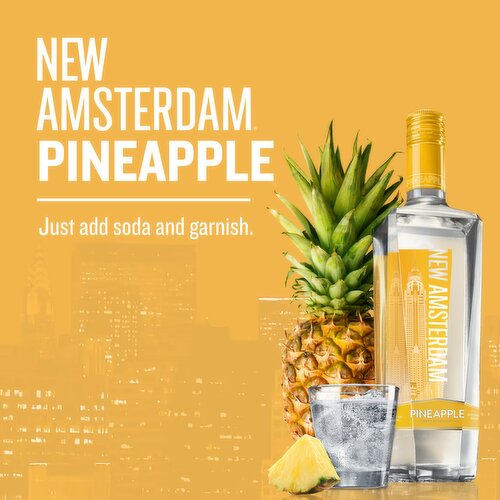 New Amsterdam Pineapple Flavored Vodka 1.75L   