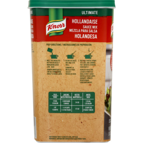 Knorr Sauce Mix, Hollandaise, Ultimate