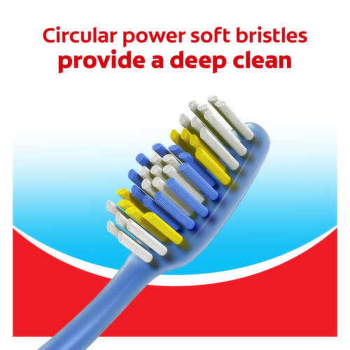 Colgate Adult Manual Full Head Toothbrush, Soft
