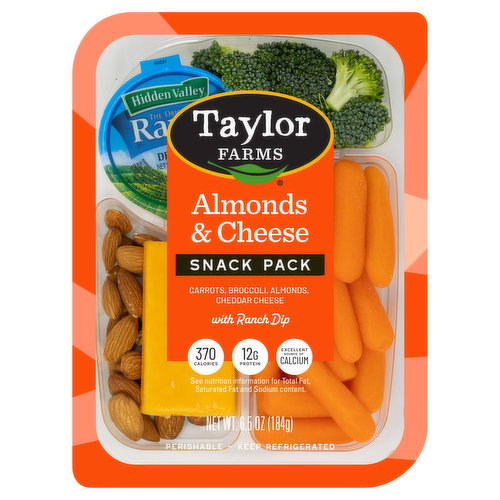 Taylor Farms Almonds & Cheese Snack Pack
