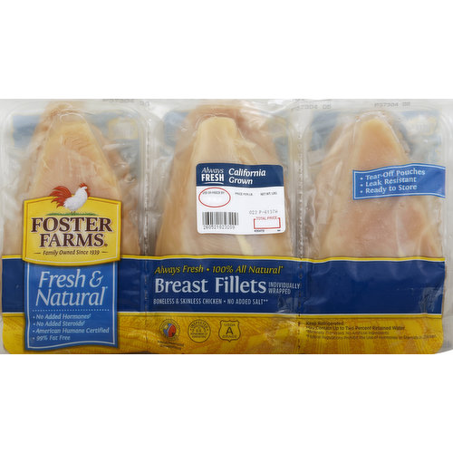 Foster Farms Boneless Skinless Chicken Breast