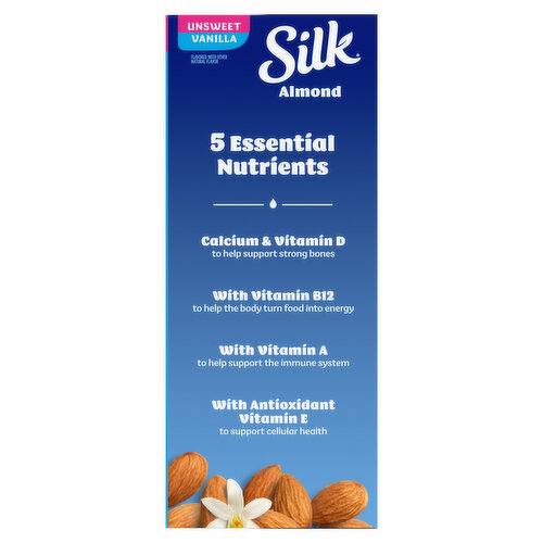 Silk Unsweet Vanilla Almondmilk