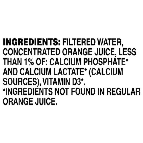 Minute Maid  Orange Juice W/ Calcium, Fruit Juice Drink