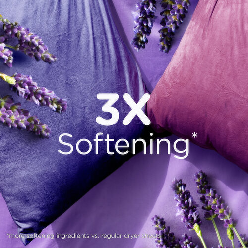 Downy CALM, Mega Dryer Sheets, Lavender and Vanilla Bean