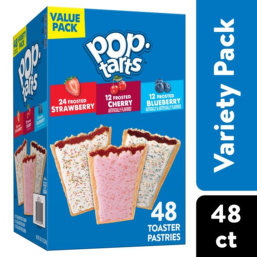 Pop-Tarts Toaster Pastries, Variety Pack, Value Pack