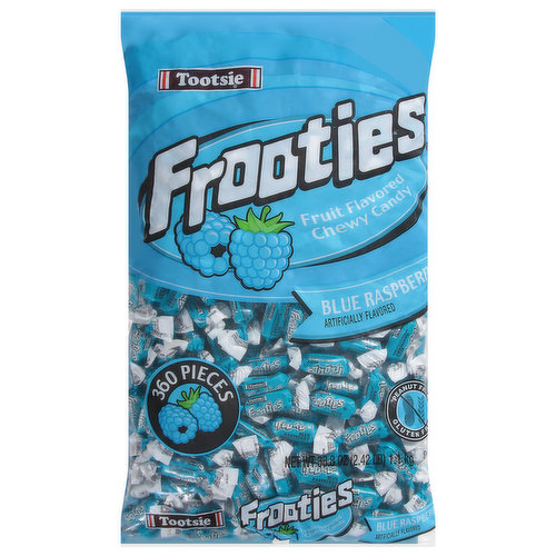 Frooties Candy, Blue Raspberry, Chewy