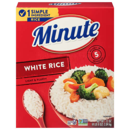 Minute White Rice, Light & Fluffy