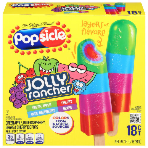 Popsicle Ice Pops, Jolly Rancher