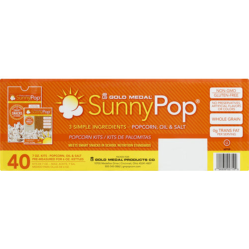 Sunny Pop Popcorn Kits