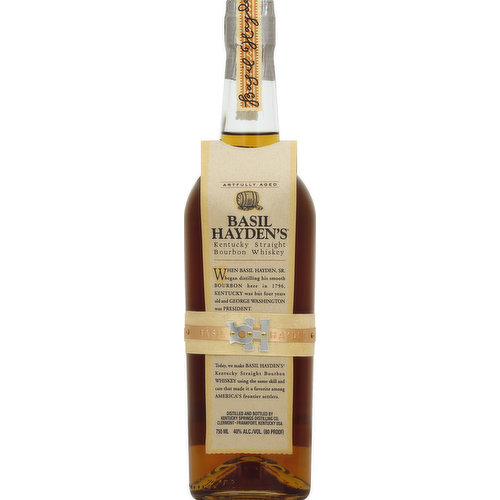 Basil Hayden's Whiskey, Kentucky Straight Bourbon