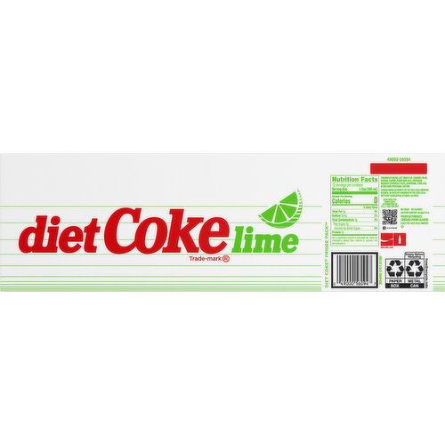 Diet Coke  Retro Lime Fridge Pack Cans